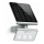 STEINEL 671013 - Sollampa LED-Strålkastare Sollampa L-S 1,2W/LED silver IP44