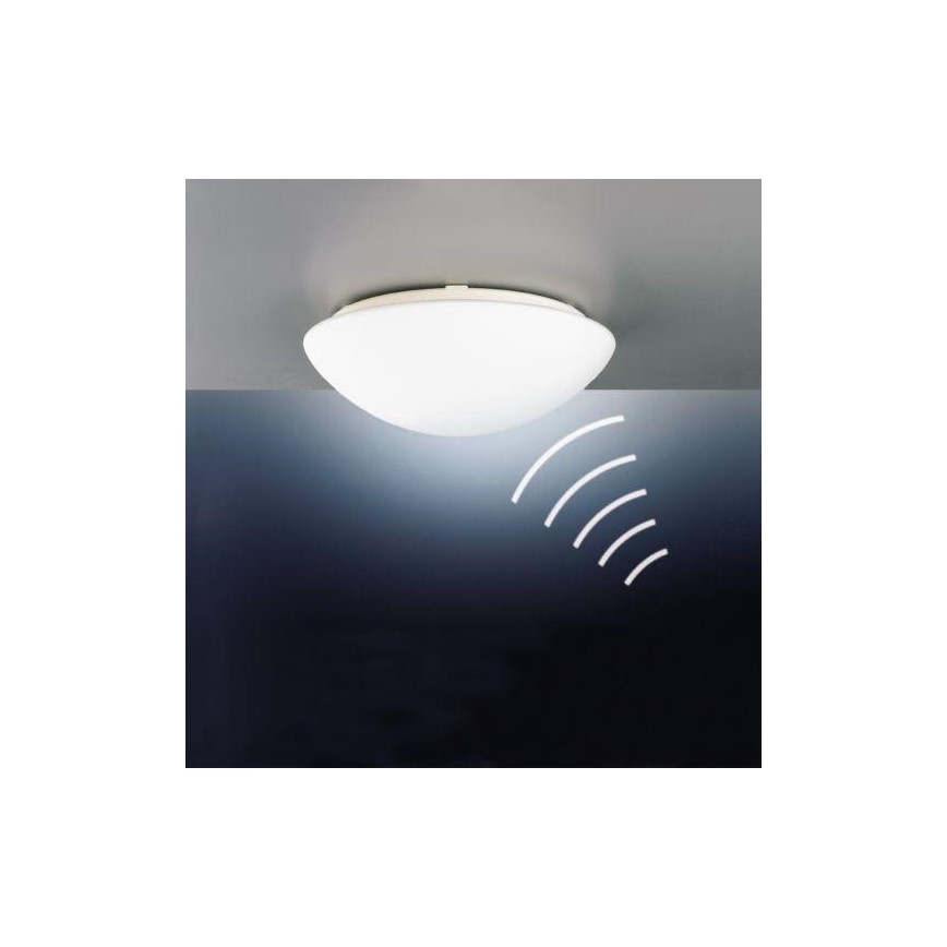 STEINEL 738013-RS16L - Utomhus Takbelysning med sensor 1xE27/60W/230V IP44