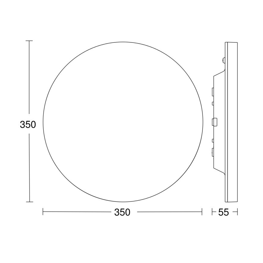 Steinel - LED Dimbar taklampa med sensor RSPROR20BASIC 15,3W/230V IP40 3000K