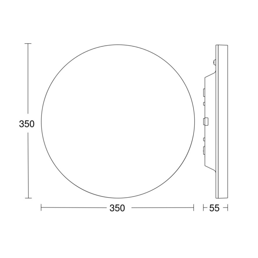 Steinel - LED Dimbar taklampa med sensor RSPROR20BASIC 15,3W/230V IP40 4000K