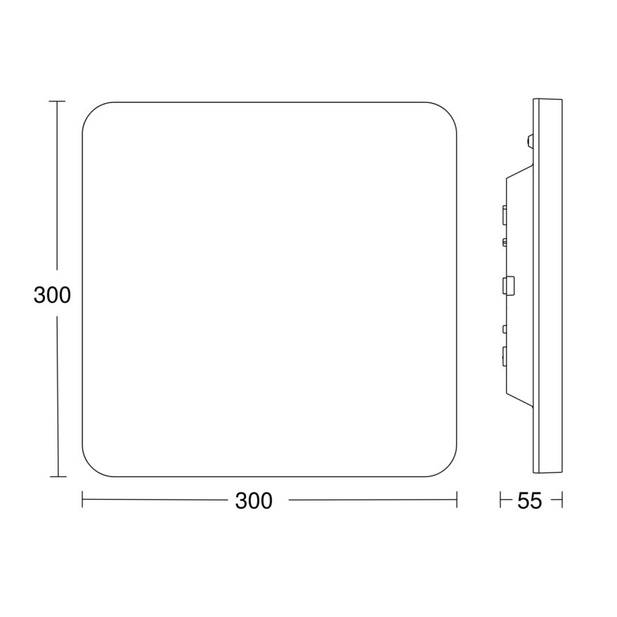 Steinel - LED Dimbar taklampa med sensor RSPROR20BASICQ 15,3W/230V IP40 3000K