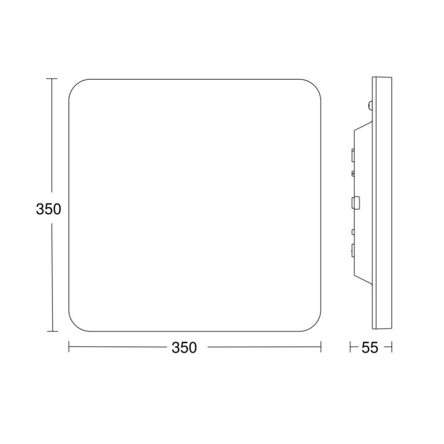 Steinel - LED Dimbar taklampa med sensor RSPROR30QBASICSC 23,26W/230V IP40 3000K