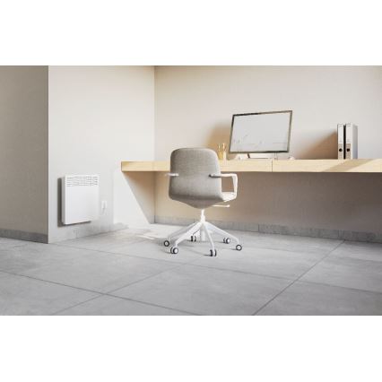 Stiebel Eltron - Väggkonvektor med LCD-skärm och elektronisk termostat 1500W/230V IP24