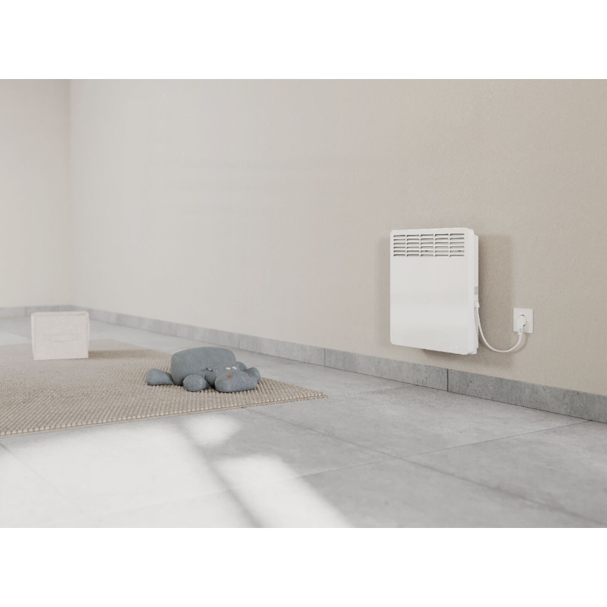 Stiebel Eltron - Väggkonvektor med LCD-skärm och elektronisk termostat 1500W/230V IP24