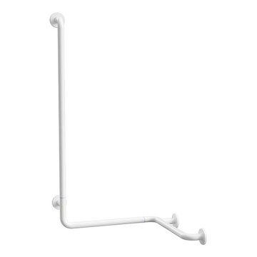 Stödhandtag för dusch 66x118 cm, vit