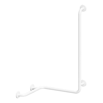 Stödhandtag för dusch 66x118 cm, vit