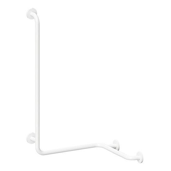 Stödhandtag till dusch 66x118 cm vit