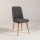 Stol VINA 85x46 cm antracit/beige