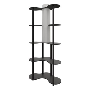 Stolslampa med hyllor NOTO 1xE27/40W/230V svart