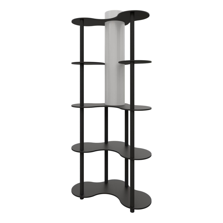 Stolslampa med hyllor NOTO 1xE27/40W/230V svart