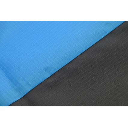 Strandmatta 200x200 cm blå/grå