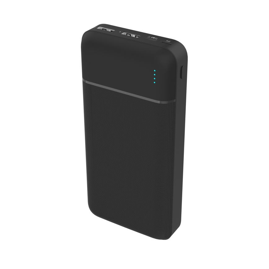 Strömbank 20000 mAh 3,7V svart