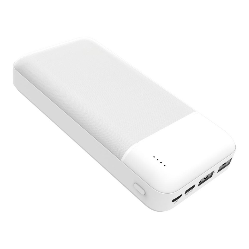Strömbank 20000 mAh 3,7V vit