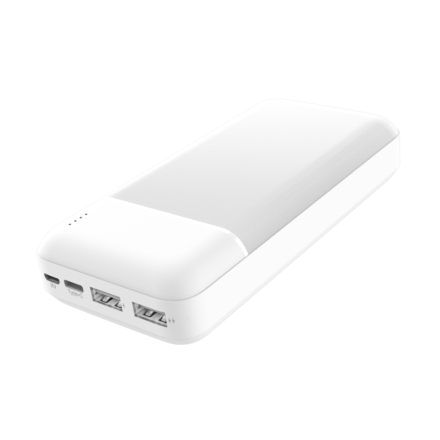 Strömbank 20000 mAh 3,7V vit