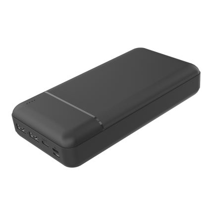 Strömbank 30000 mAh 3,7V svart