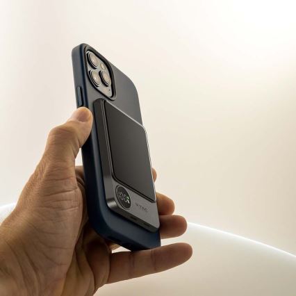 Strömbank med magnetisk display Power Delivery 5000mAh/20W/5V svart