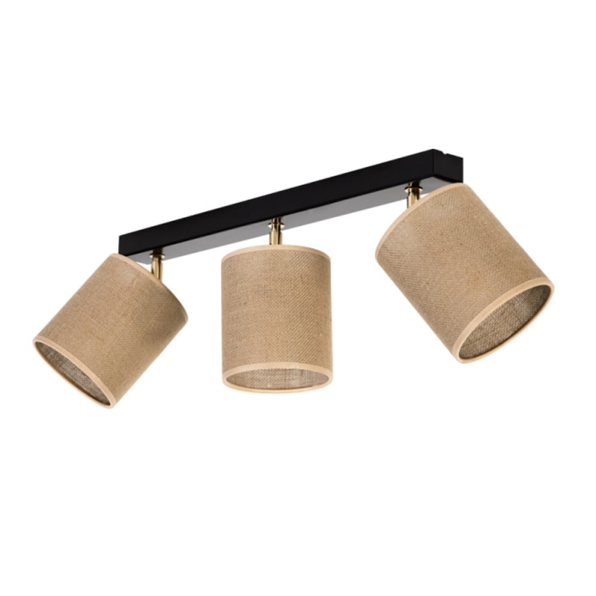 Stropní  spotlight JUTE 3xE27/25W/230V