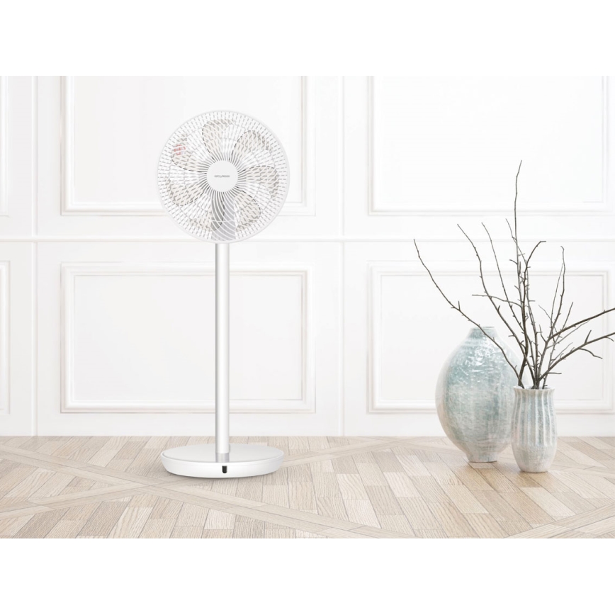 Stylies - stativfläkt TUKAN 25 W/230 V 60 cm vit