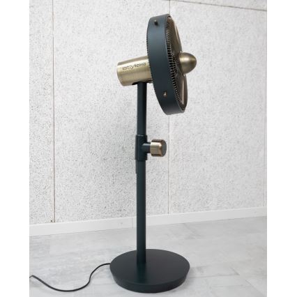 Stylies - Stativfläkt URANUS 35W/230V 94 cm svart