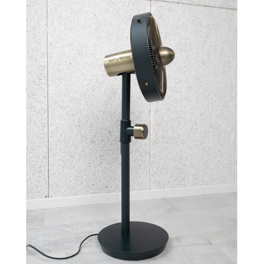 Stylies - Stativfläkt URANUS 35W/230V 94 cm svart