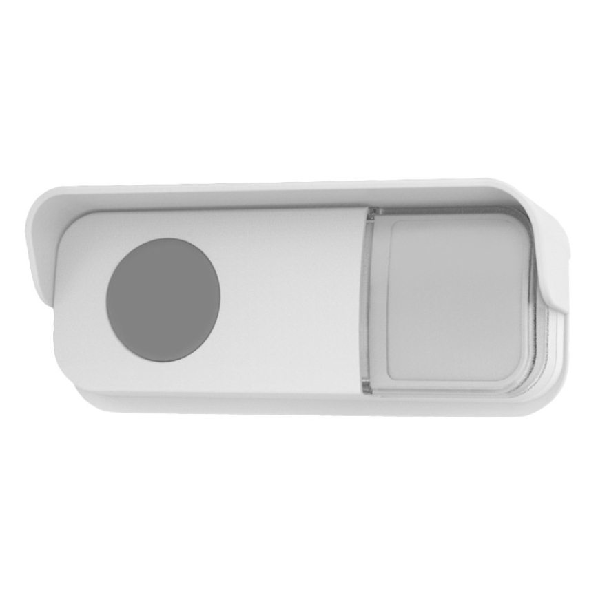 UPPSÄTTNING 2x Plug in Sladdlös dörrklocka  230V IP56 vit 