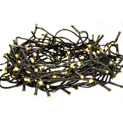 LED utomhus julkedja  50xLED/8 funktioner 8m IP44 varm vit 