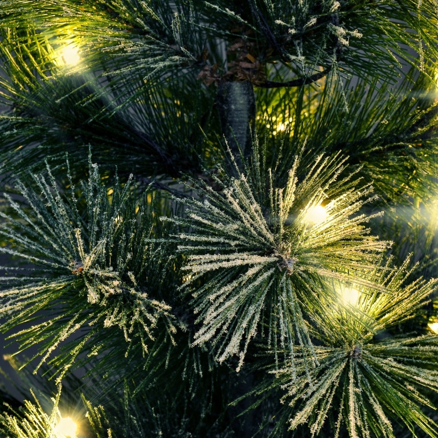 LED utomhus juldekoration  15xLED/3xAA träd IP44