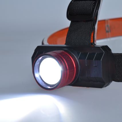 LED laddningsbar pannlampa  LED/3W/USB IP44