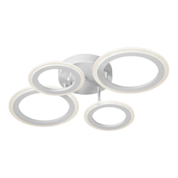 Surface-mounted ljuskrona 4xLED/21W/230V vit