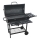 Svart kolgrill