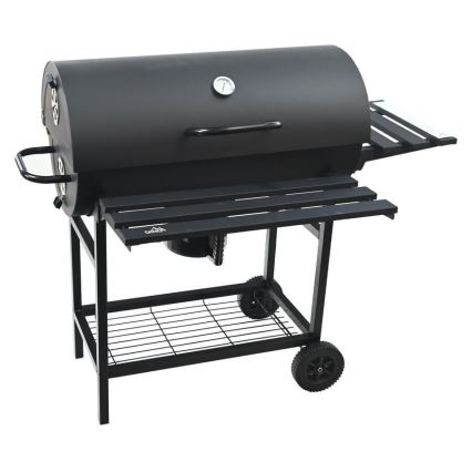 Svart kolgrill