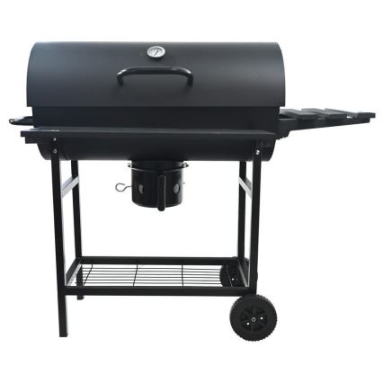 Svart kolgrill
