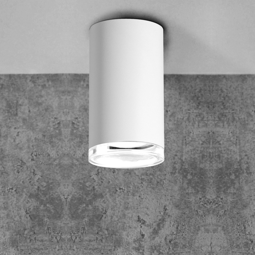 Світильник для ванної LED RGBW з діммером TURYN 1xGU10/6,5W/230V 2700-6500K Wi-Fi IP44 білий