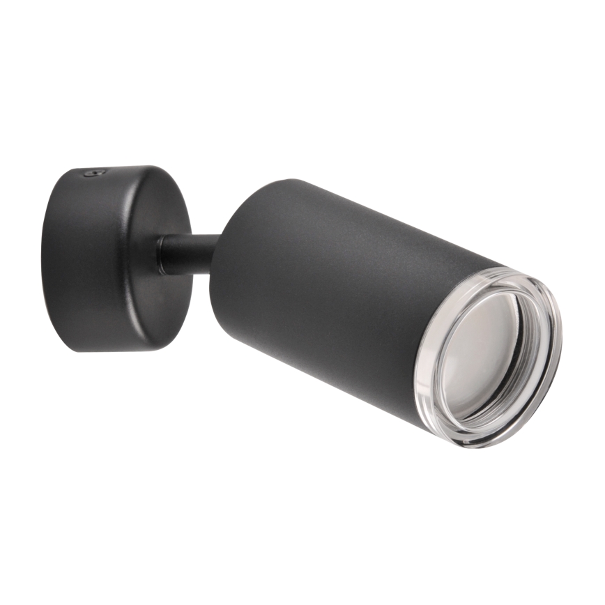Світильник для ванної LED RGBW з регулюванням яскравості TURYN 1xGU10/6,5W/230V 2700-6500K Wi-Fi IP44 чорний