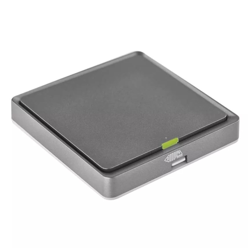 Switch 1-knapp GoSmart Tuya svart