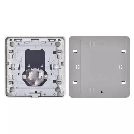 Switch 2-knapp GoSmart Tuya svart