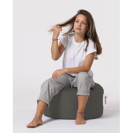 Taburett 55 cm grå