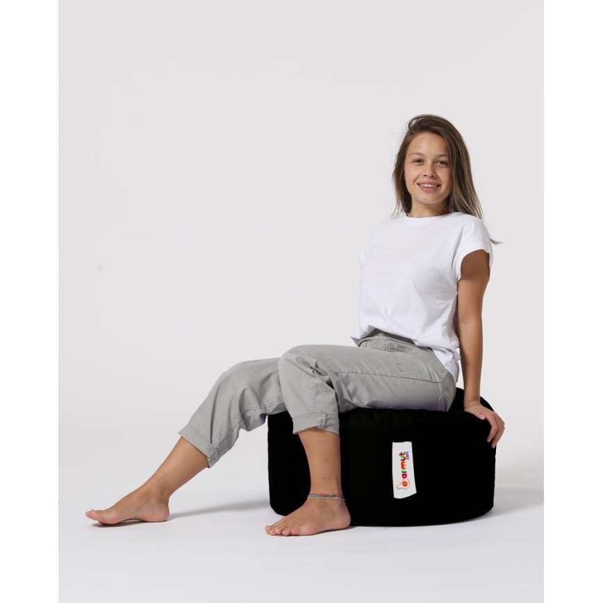 Taburett 55 cm svart