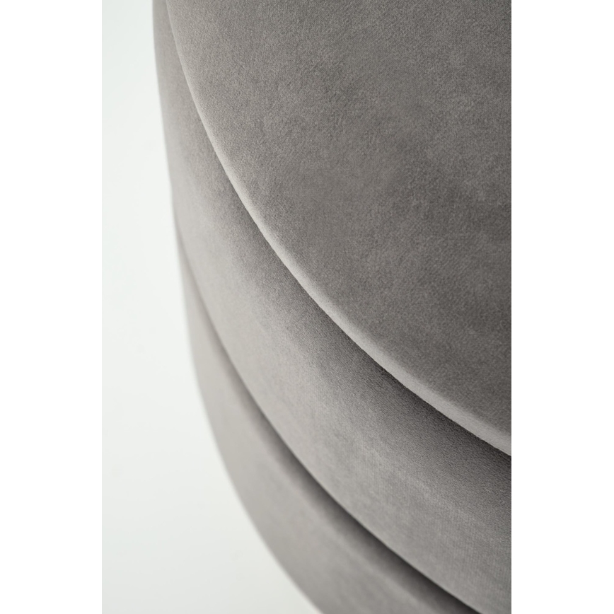 Taburett MINTY diameter 37 cm grå/guld