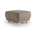 Taburett RIMINI 66x66 cm brun