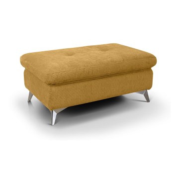 Taburett SALERNO 66x100 cm gul