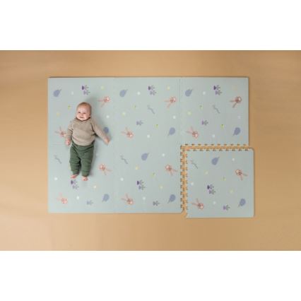 Taf Toys - Barnlekmatta XL Puzzle Trädgård
