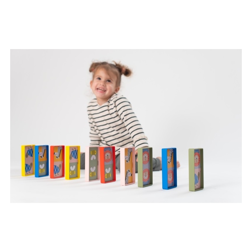 Taf Toys - Dominospel för barn$104.01.2001 djur