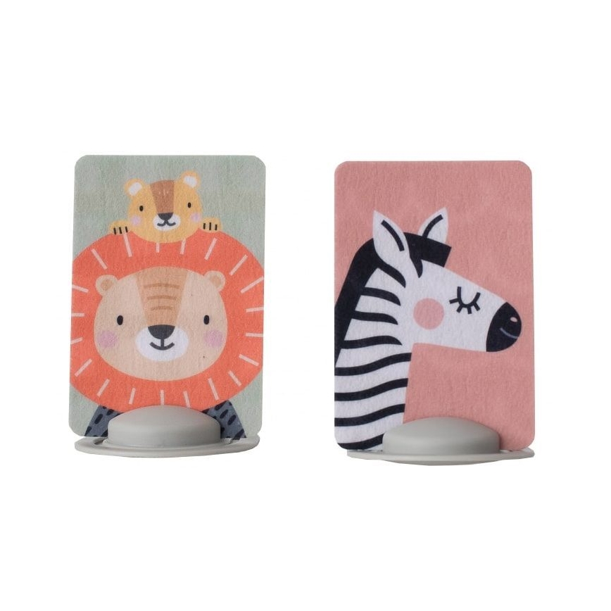 Taf Toys - Lekmatta för barn med trapets savann 2xAAA