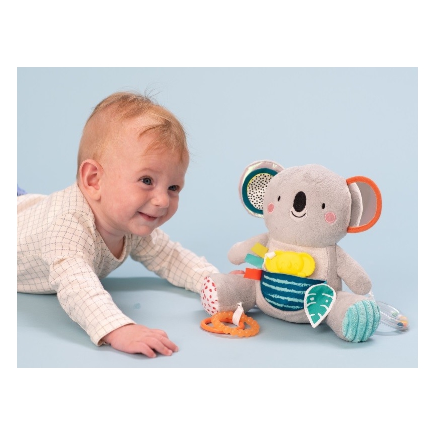 Taf Toys - Plyschleksak med tuggleksak 25 cm koala