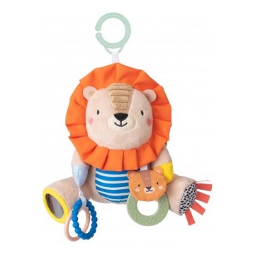 Taf Toys - Plyschleksak med tuggleksak 25 cm lejon