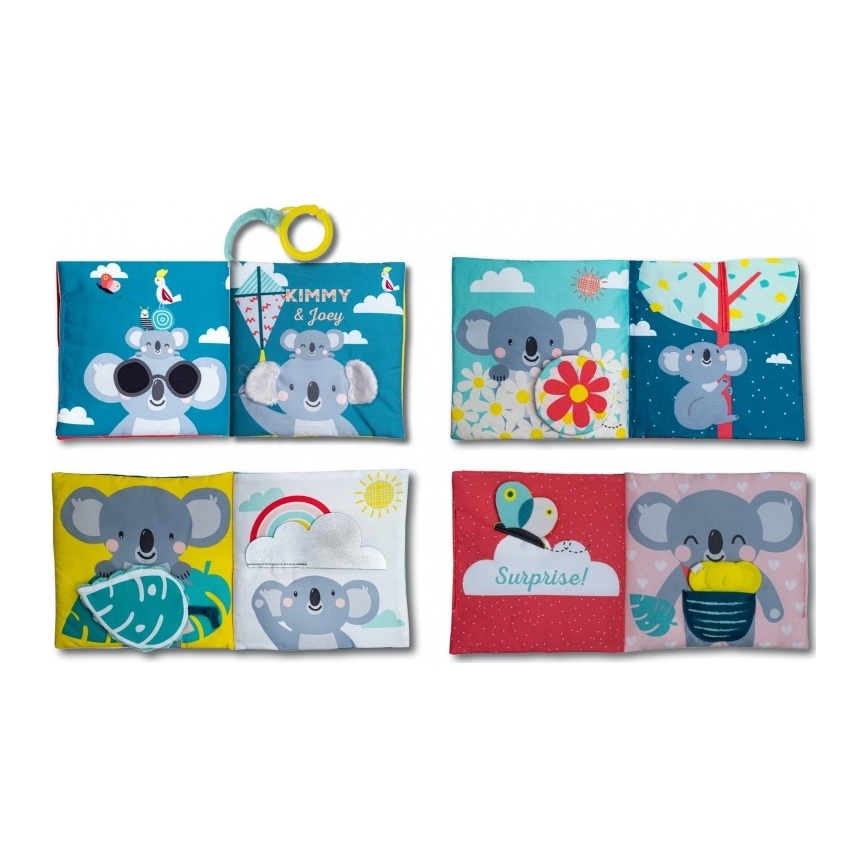 Taf Toys - Tygbarnbok koala
