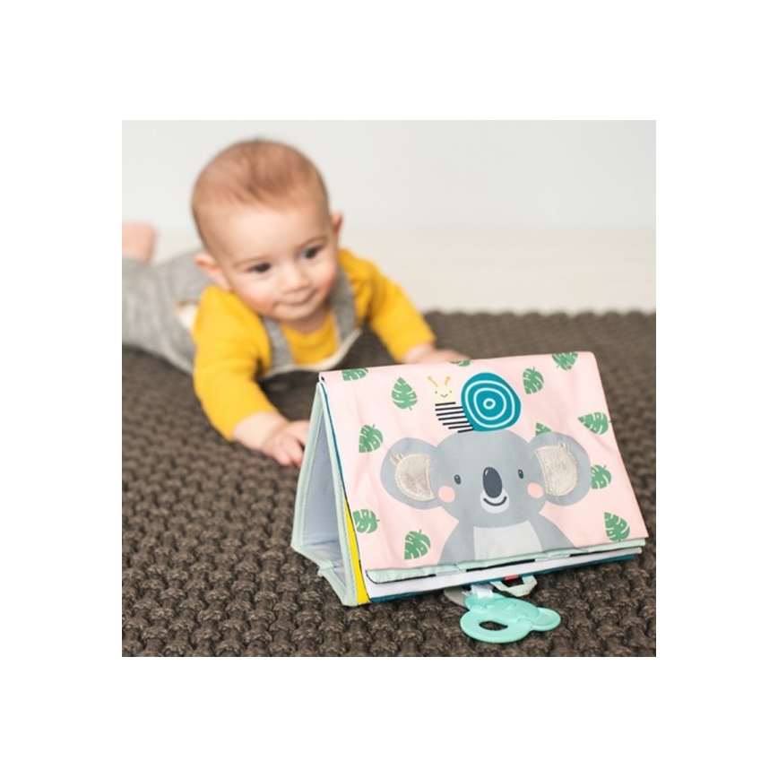 Taf Toys - Tygbarnbok med spegel koala