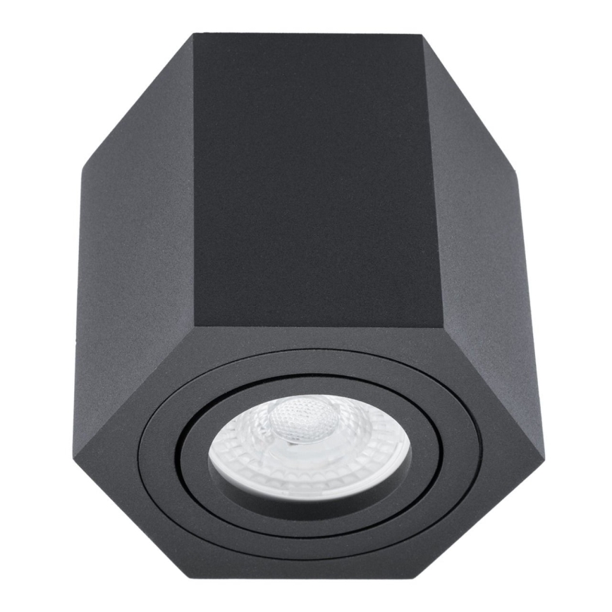 Takbelysning ARENO 1xGU10/30W/230V svart