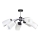 Takbelysning CORONA 6xE14/60W/230V